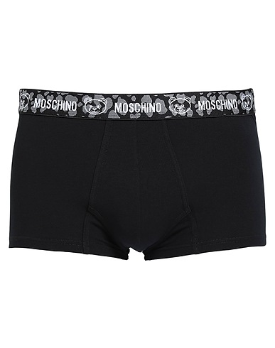 MOSCHINO Boxer Black 92% Cotton, 8% Elastane