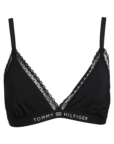 TOMMY HILFIGER Reggiseno Nero 79% Poliammide, 21% Elastan