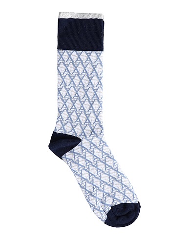 ALESSIA SANTI Socks & tights Slate blue 80% Cotton, 18% Polyamide, 2% Elastane