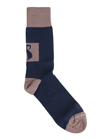 ALESSIA SANTI Socks & tights Midnight blue 80% Cotton, 18% Polyamide, 2% Elastane
