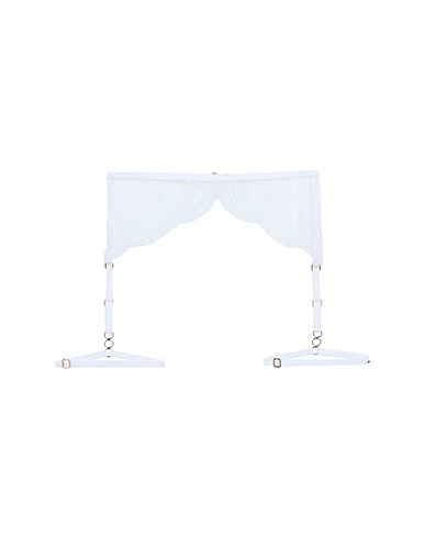BLUEBELLA Bustiers, Corsets & Suspenders White 65% Polyamide, 35% Polyester