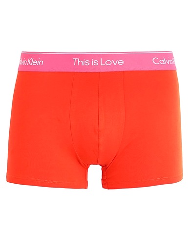 CALVIN KLEIN UNDERWEAR Boxer Tomato red 90% Cotton, 10% Elastane