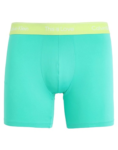 CALVIN KLEIN UNDERWEAR Boxer Green 88% Recycled polyethylene, 12% Elastane
