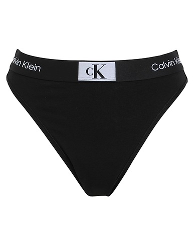CALVIN KLEIN UNDERWEAR Σλιπ Μαύρο 90% Βαμβάκι, 10% Ελαστάνη