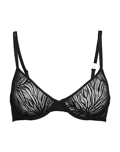 CALVIN KLEIN UNDERWEAR Soutien-gorge Noir 87% Nylon, 13% Élasthanne