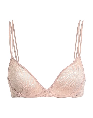 CALVIN KLEIN UNDERWEAR Soutien-gorge Rose poudré 87% Nylon, 13% Élasthanne