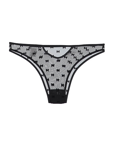 LE PETIT TROU Slip Nero 85% Poliammide, 15% Elastan