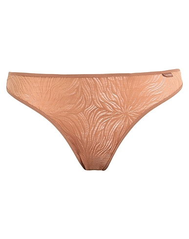 CALVIN KLEIN UNDERWEAR Σλιπ Καμηλό 87% Νάιλον, 13% Ελαστάνη