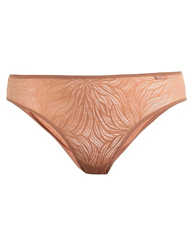 CALVIN KLEIN UNDERWEAR Brief Camel 87% Nylon, 13% Elastane