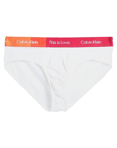 CALVIN KLEIN UNDERWEAR Slip Weiß 90% Baumwolle, 10% Elastan