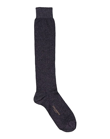 DOLCE&GABBANA Calze e Calzini Viola 41% Viscosa, 27% Cotone, 25% Poliammide, 7% Poliestere