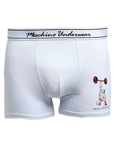 MOSCHINO Boxershort Weiß 94% Baumwolle, 6% Elastan