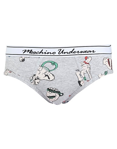 MOSCHINO Brief Grey 95% Cotton, 5% Elastane