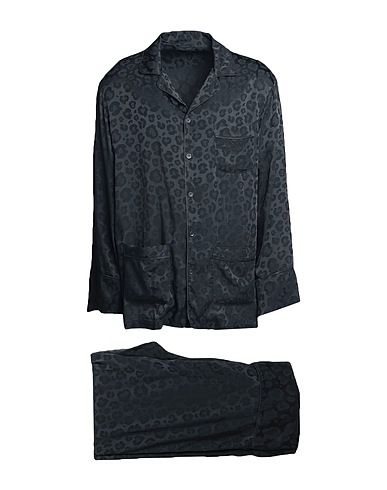 MOSCHINO Sleepwear Black 89% Acetate, 11% Silk