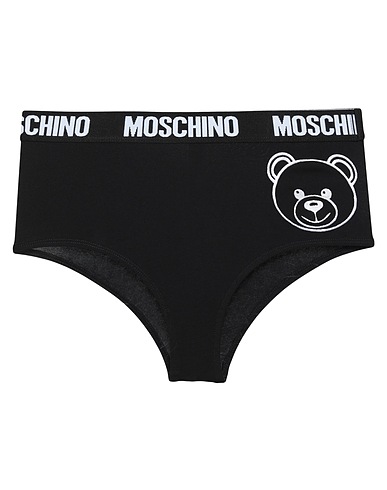 MOSCHINO Slip Nero 94% Cotone, 6% Elastan