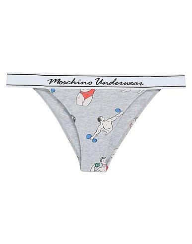MOSCHINO Brief Grey 94% Cotton, 6% Elastane