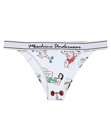 MOSCHINO Brief White 94% Cotton, 6% Elastane