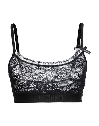MOSCHINO Reggiseno Nero 88% Poliammide, 12% Elastan