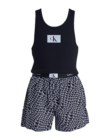 CALVIN KLEIN UNDERWEAR Sleepwear Black 93% Cotton, 7% Elastane