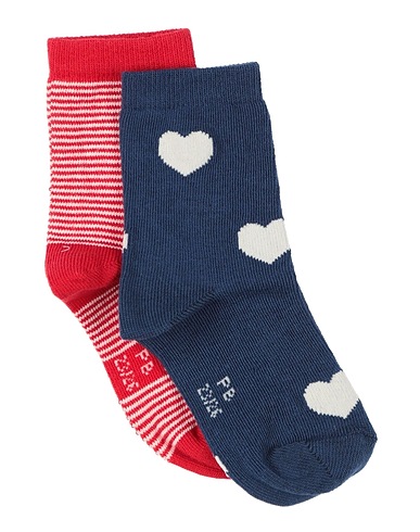 PETIT BATEAU Socks & tights Red 71% Cotton, 27% Polyamide, 2% Elastane