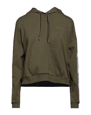 MOSCHINO Undershirt Military green 92% Cotton, 8% Elastane
