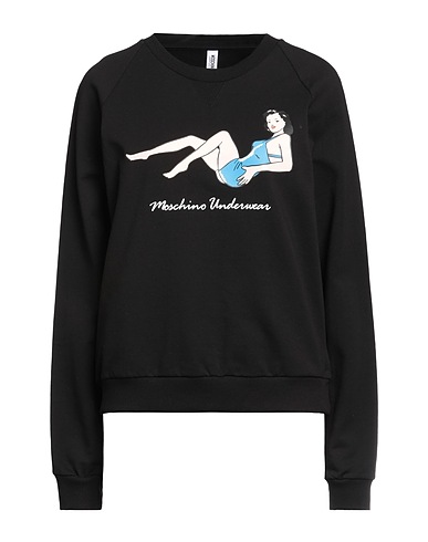 MOSCHINO Φανελάκι UNDERWEAR Μαύρο 95% Βαμβάκι, 5% Ελαστάνη