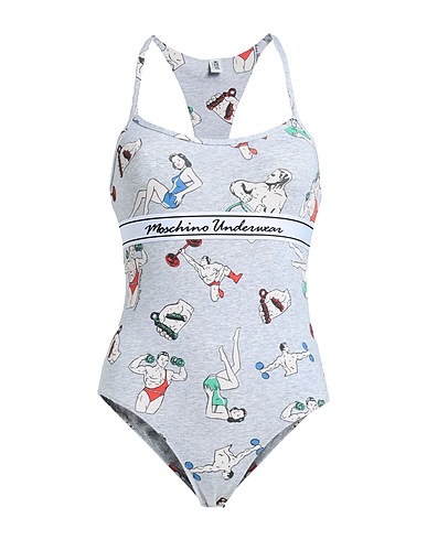 MOSCHINO Body intimo Grigio 94% Cotone, 6% Elastan