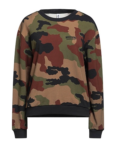 MOSCHINO アンダーＴシャツ ミリタリーグリーン コットン 97% / ポリウレタン 3%