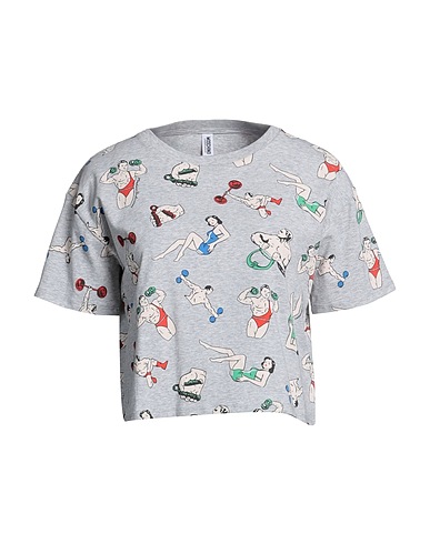 MOSCHINO T-shirt intima Grigio chiaro 94% Cotone, 6% Elastan