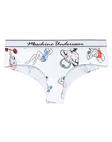 MOSCHINO Brief White 94% Cotton, 6% Elastane