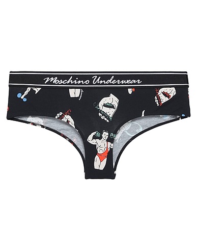 MOSCHINO Brief Black 94% Cotton, 6% Elastane