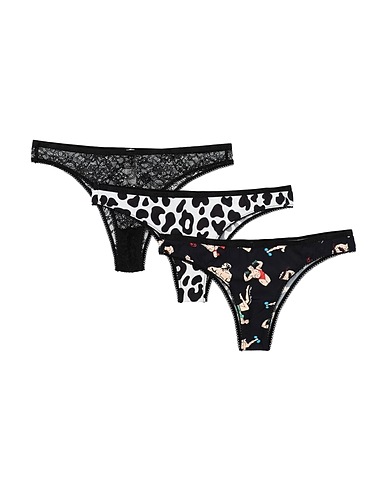 MOSCHINO ショーツ UNDERWEAR ブラック ナイロン 90% / ポリウレタン 10%