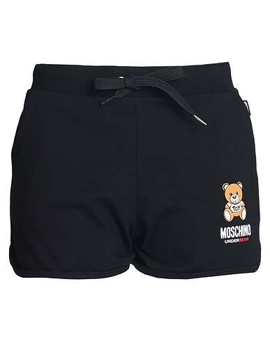 MOSCHINO Sleepwear UNDERWEAR Black 95% Cotton, 5% Elastane