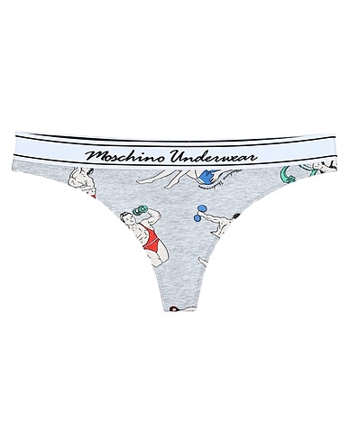 MOSCHINO Brief Light grey 94% Cotton, 6% Elastane