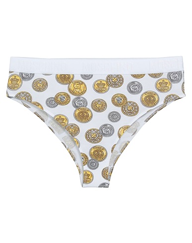 MOSCHINO Slip Bianco 92% Cotone, 8% Elastan