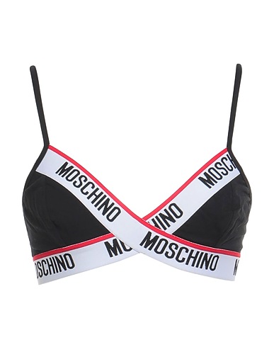MOSCHINO Reggiseno Nero 95% Cotone, 5% Elastan