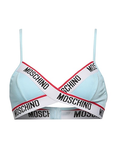 MOSCHINO Reggiseno Celeste 95% Cotone, 5% Elastan