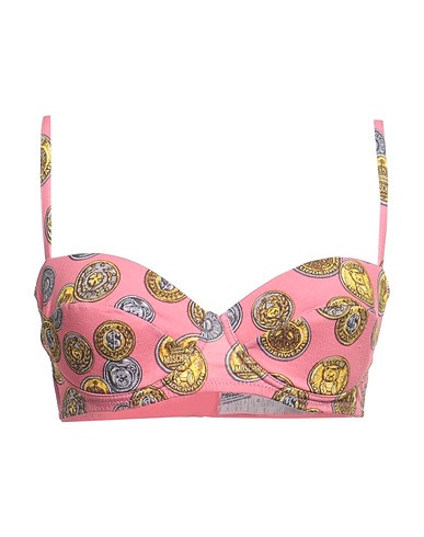 MOSCHINO Bra Pink 92% Cotton, 8% Elastane