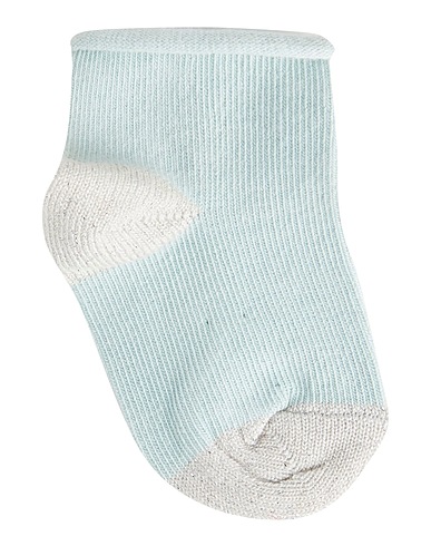 LOUIS LOUISE ストッキング＆ソックス スカイブルー コットン 73% / ナイロン 21% / ポリエステル 3% / ポリウレタン 3%