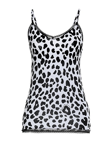 MOSCHINO Undershirt Black 89% Modal, 11% Elastane