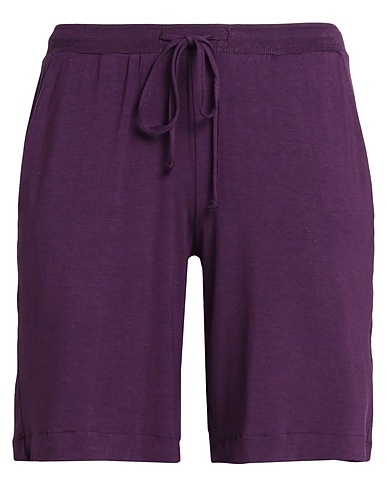 HANRO Sleepwear Dark purple 95% Viscose, 5% Elastane