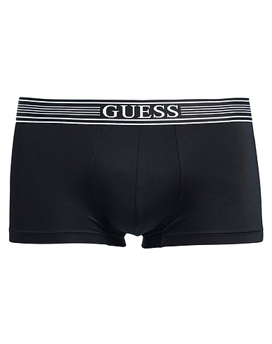 GUESS Bóxer Negro 91% Poliamida, 9% Elastán