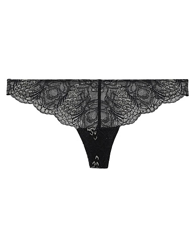 HANRO Brief Black 87% Polyamide, 13% Elastane