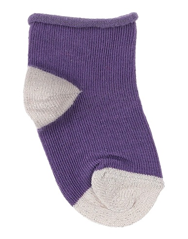 LOUIS LOUISE Socks & tights Purple 73% Cotton, 21% Polyamide, 3% Polyester, 3% Elastane