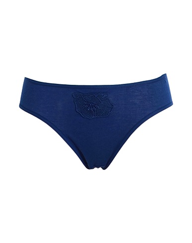 HANRO Slip Blu 100% Cotone