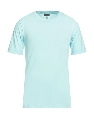 HANRO Undershirt Sky blue 100% Cotton