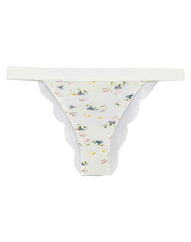 TWINSET Brief Ivory 88% Polyester, 12% Elastane
