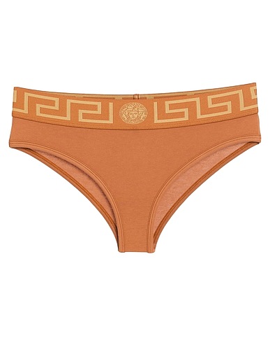 VERSACE Brief Camel 94% Cotton, 6% Elastane