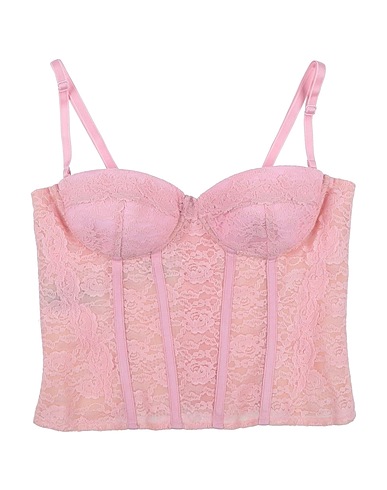MOSCHINO Bustiers, Corsets & Suspenders Pink 100% Polyamide