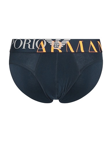 EMPORIO ARMANI Slip Azul marino 95% Algodón, 5% Elastán